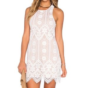 For Love and Lemons x Revolve Dress White